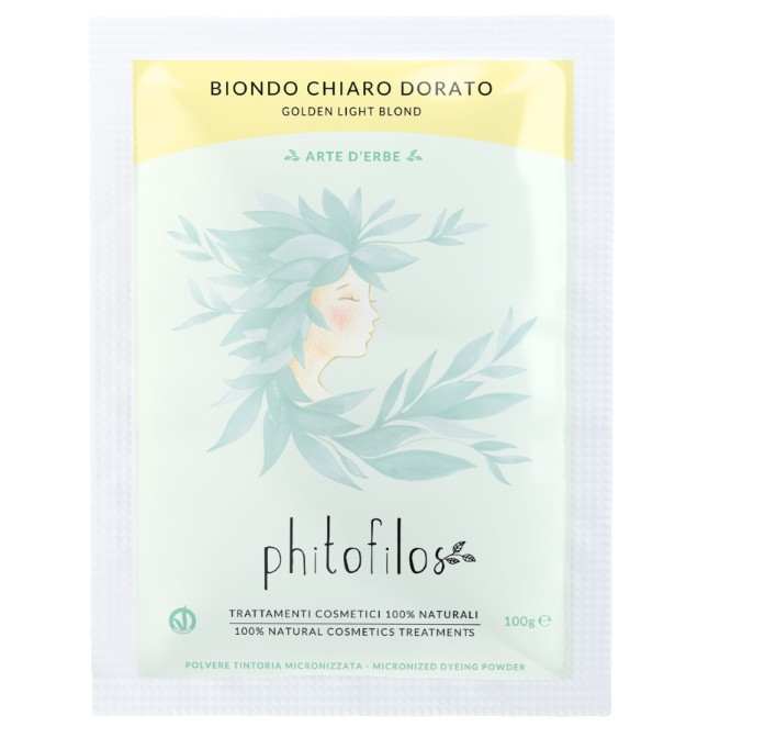 BIONDO CHIARO DORATO Miscela di Erbe Tintorie Naturali per Capelli - BIONDO CHIARO DORATO - immagine 1
