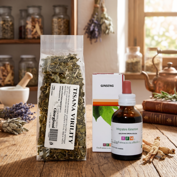 Kit Virility - Tisana + Ginseng Soluzione Idralcolica