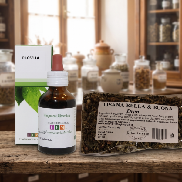 Kit Bella E Buona Dren - Tisana + Pilosella Soluzione Idralcolica