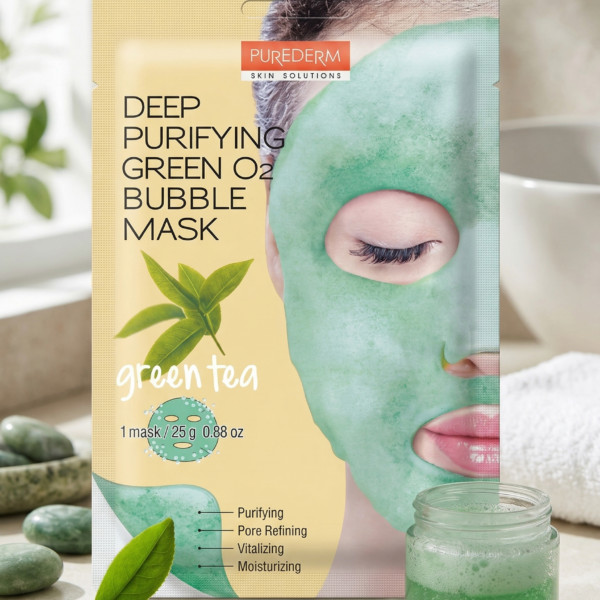 Deep Purifying Green Bubble Mask