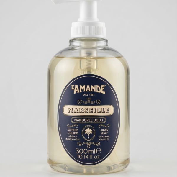 Sapone Liquido All'OLio Di Mandorle Dolci Amande MArseille 300ml