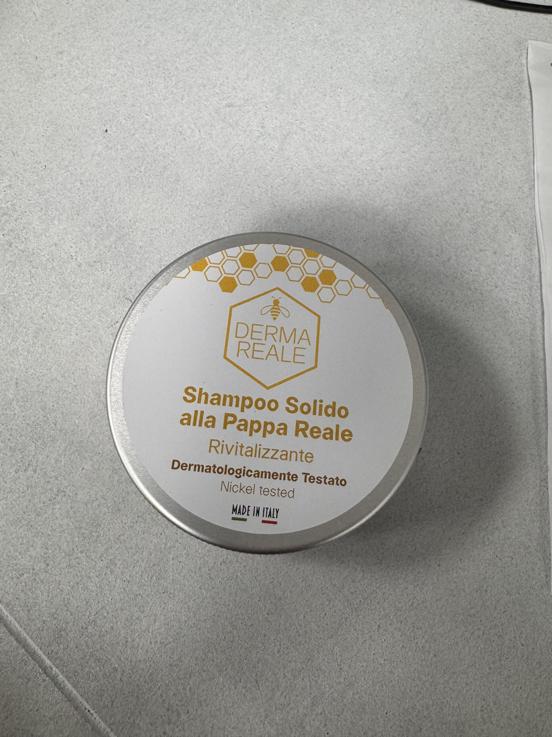 IMG_2881 Shampoo Solido Pappa Reale 75ml - immagine 1