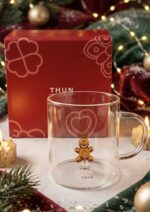 Mug in Vetro con Figura 3D Natalizia - immagine 3