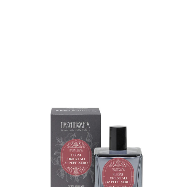 Spray ambiente e tessuti Legni Orientali e Pepe Nero