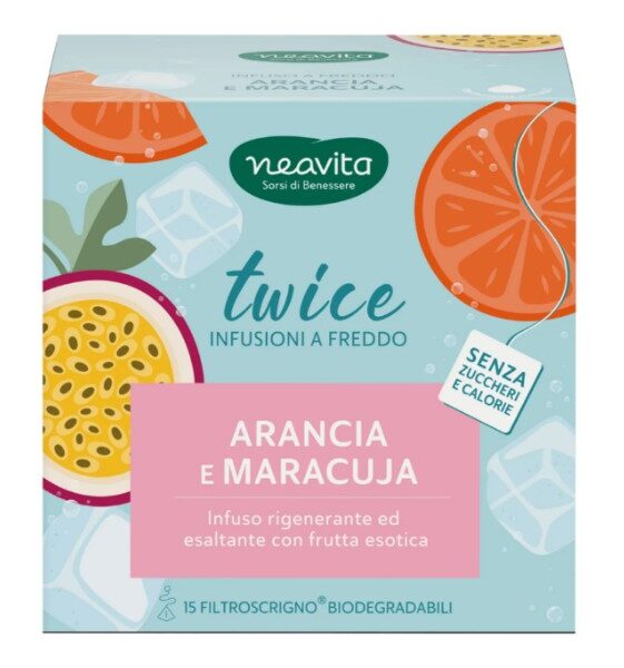 Twice Infuso A Freddo Arancia E Maracuja 15 FIltroscrigno