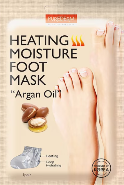 argain oil Heating moisture foot mask " argan oil" - immagine 1