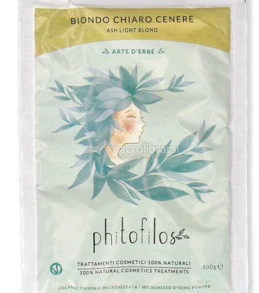 Miscela di Erbe Tintorie Naturali per Capelli - Biondo Chiaro Cenere
