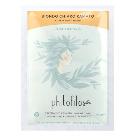 biondo chiaro ramato Miscela di Erbe Tintorie Naturali per Capelli - Biondo Chiaro Ramato - immagine 1