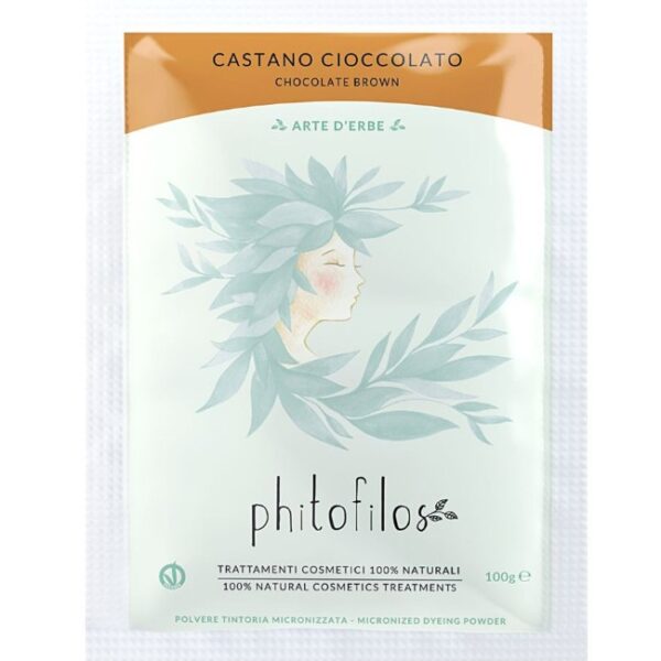 Miscela di Erbe Tintorie Naturali per Capelli - CASTANO CIOCCOLATO