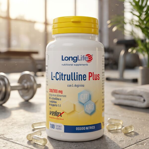LongLife L-Citrulline Plus – Integratore con Miscela Velox®