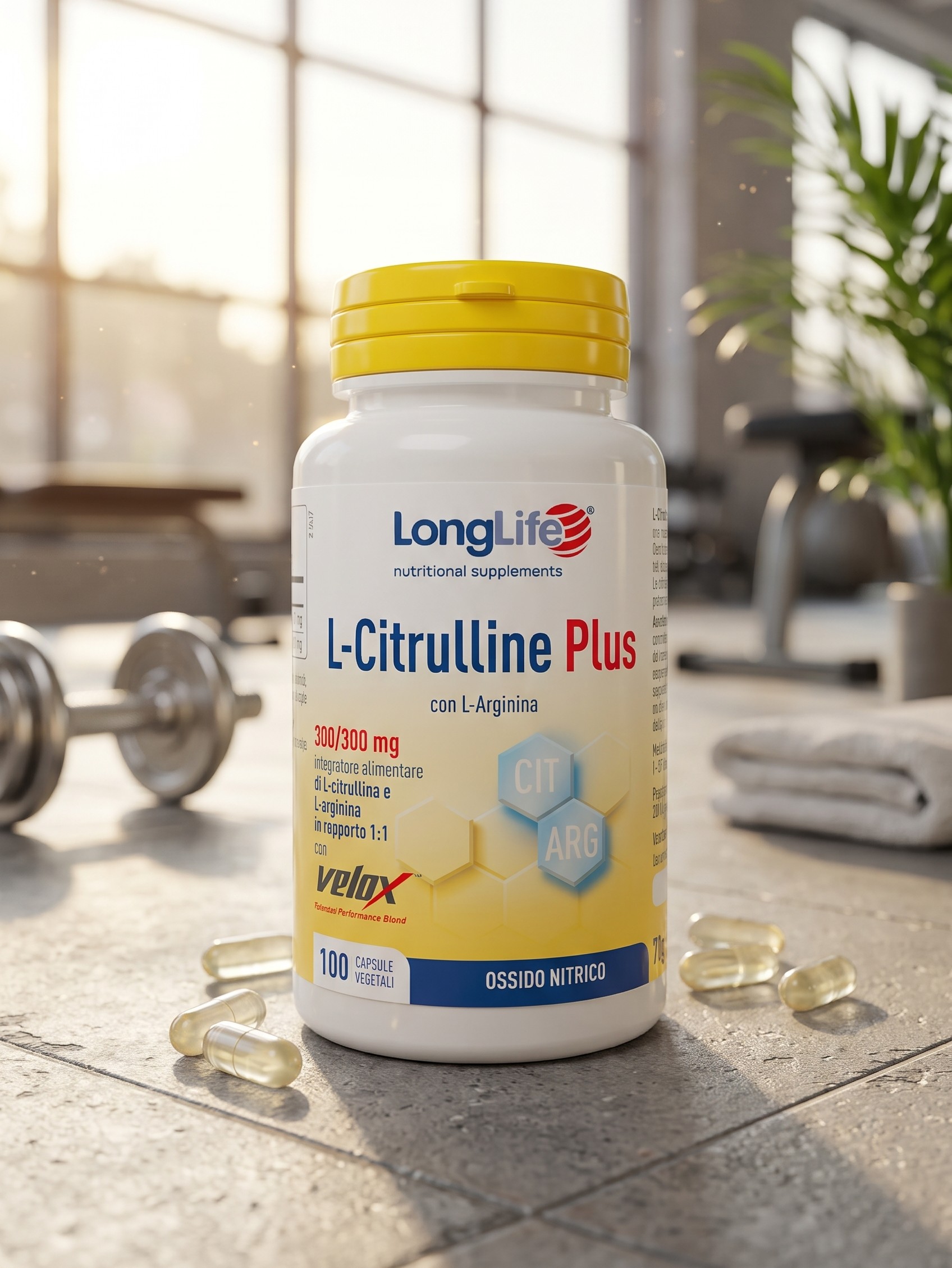 citrulline LongLife L-Citrulline Plus – Integratore con Miscela Velox® - immagine 1