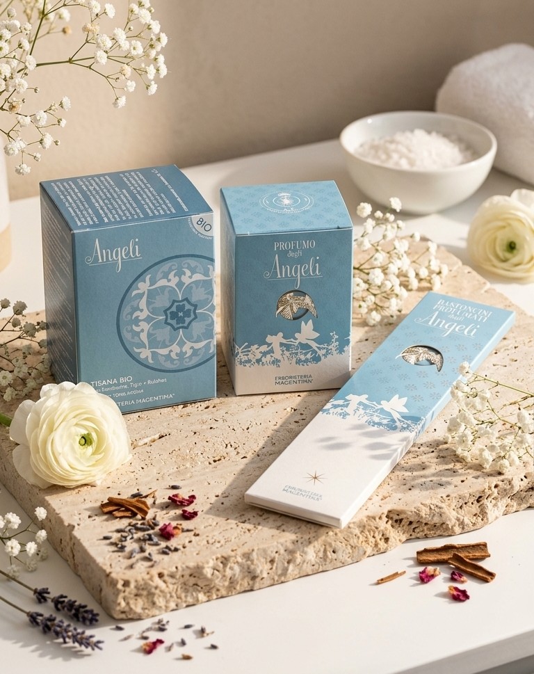 combo infuso angeli Kit Rituale Armonia e Infuso degli Angeli - immagine 1