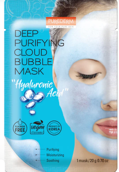 Purederm Deep Purifying Cloud Bubble Mask - Maschera Purificante
