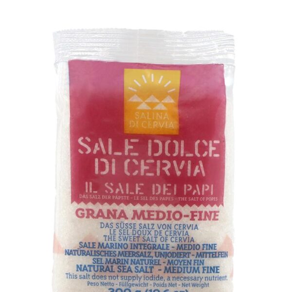 Sale dolce di Cervia "Il sale di Papi" - Grana medio-fine 300g
