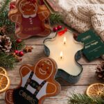 Candela Natalizia Omino di Pan di Zenzero in Cera di Soia – Colors Home Fragrance