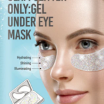 Glam glitter only: gel under eye mask