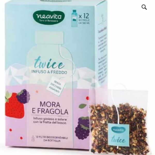 Twice Infuso A Freddo Mora E Fragola 12 Maxifiltri