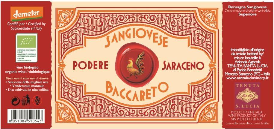 baccareto label