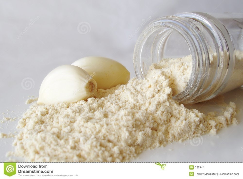 Aglio bulbo polvere