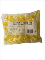 CARAMELLE AL LIMONE RIPIENE CON STEVIA - Senza zucchero