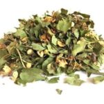 Biancospino fiori e foglie taglio tisana