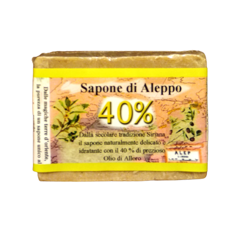 Sapone di Aleppo 40%