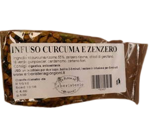 Infuso Curcuma e Zenzero