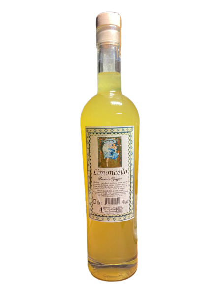 Limoncello a base di limoni e zenzero