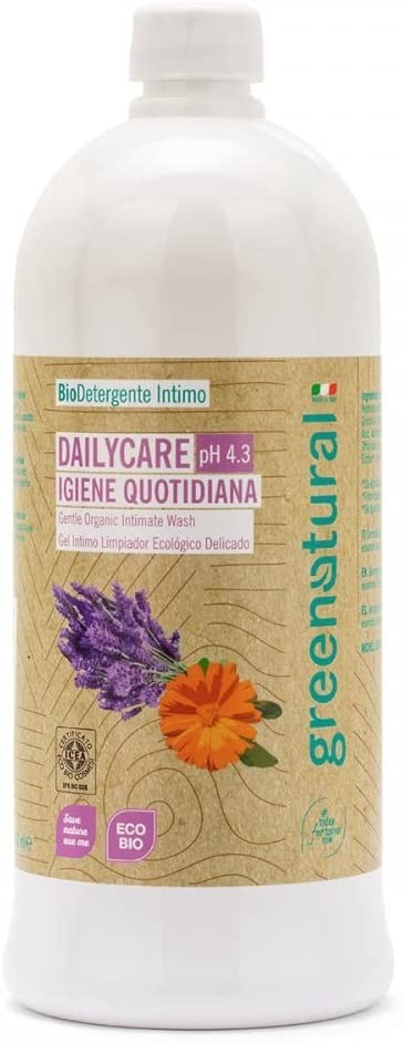 Detergente intimo delicato eco-bio GreenNatural - Calendula, Lavanda e Mirtillo