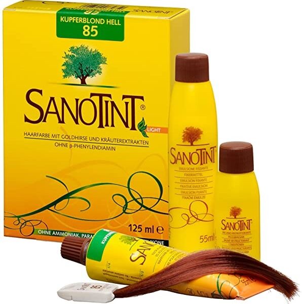 Sanotint – Tinta per capelli sensibili 85 Biondo Rame Veneziano