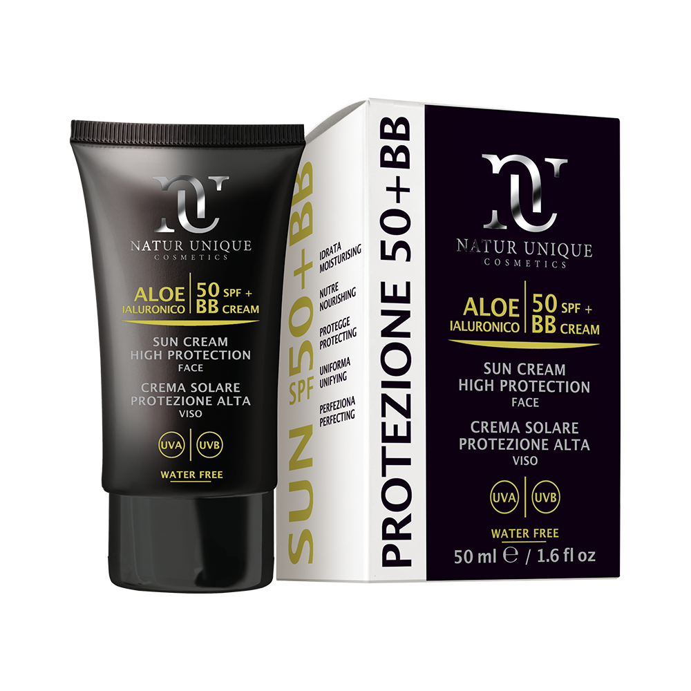 Solare Viso 50+ con BB Cream