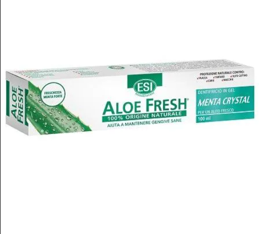 Dentifricio Aloe Fresh Menta Crystal