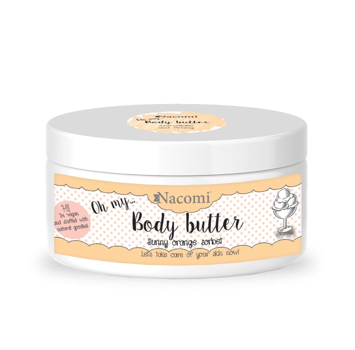 Nacomi - body butter - Arancia (Anticellulite)