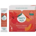 Tasty H20 Stick Gusto Pesca E Ibisco 12 Stick