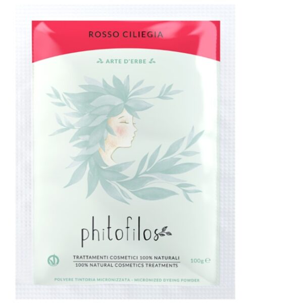 Miscela di Erbe Tintorie Naturali per Capelli - Rosso Ciliegia