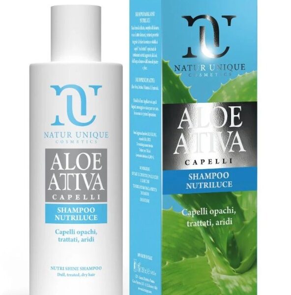 Shampoo Nutriluce all'Aloe - Capelli opachi, aridi, trattati