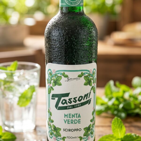 Sciroppo alla Menta Verde Tassoni